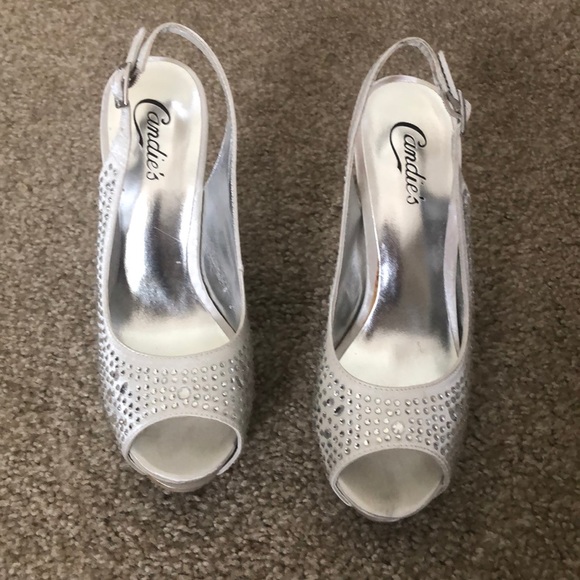 Silver Candies 6.5 Pumps - Picture 1 of 3
